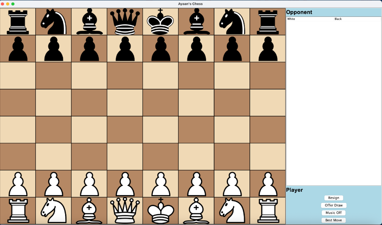 Chess Game, In Java image